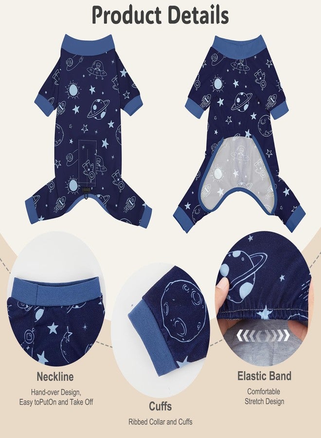 Glittme 4 Pack Dog Pajamas for Small Dogs Girl Boy, Soft Stretchy Puppy Onesies Jumpsuit, Breathable Pet Pjs Clothes for Sleeping & Anti-Shedding, Cute Doggy Apparel Vest - Image 3