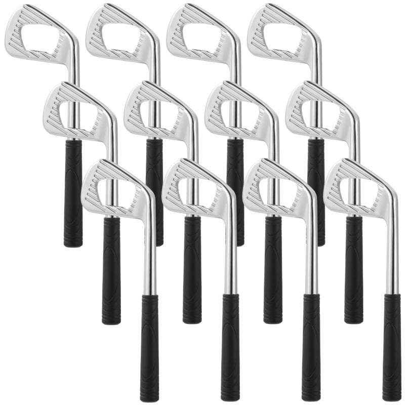 Silver Alloy Golf Bottle Opener Set Of 12 Perfect Groomsmen Gift - Image 5