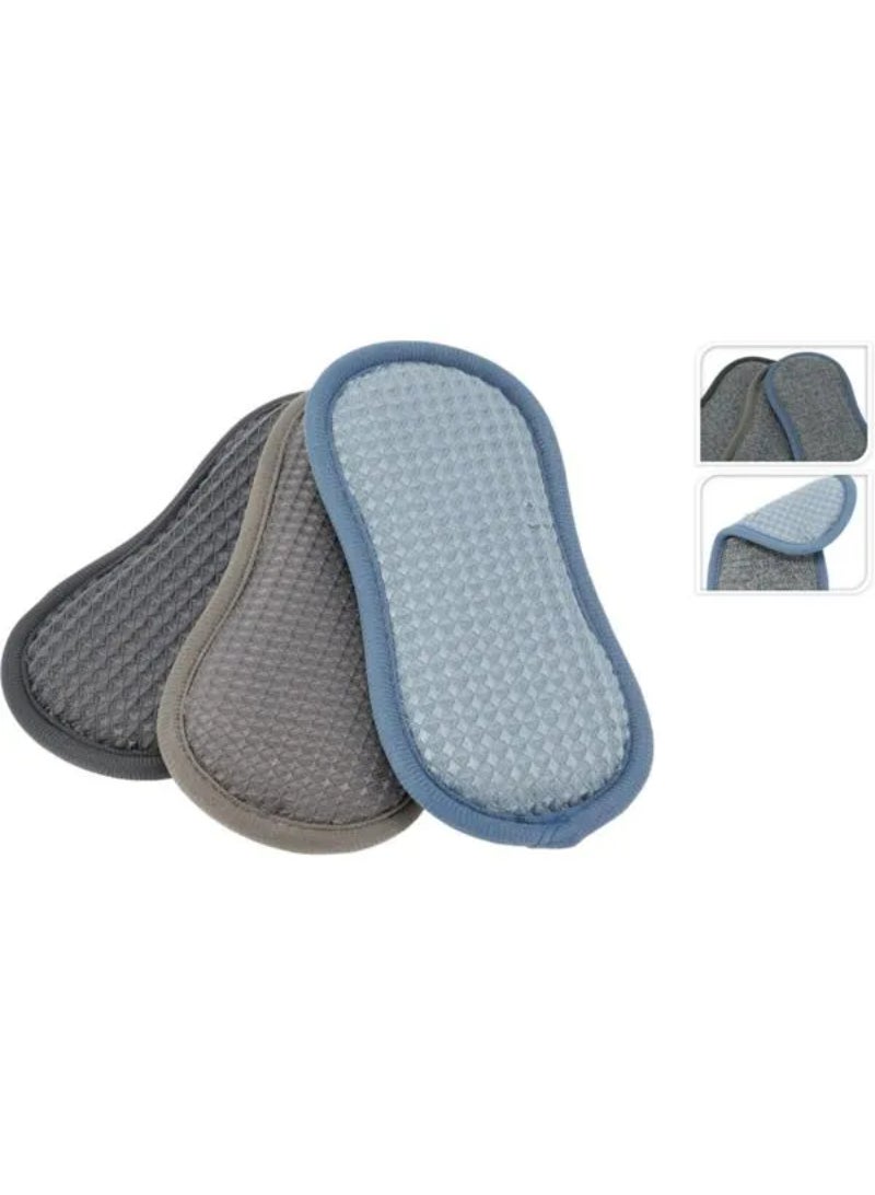 Koopman 3-Piece Microfiber Dishwashing Sponge Set Assorted Color WK1700700