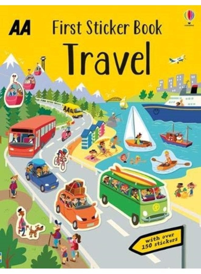 First Sticker Book Travel - Paperback