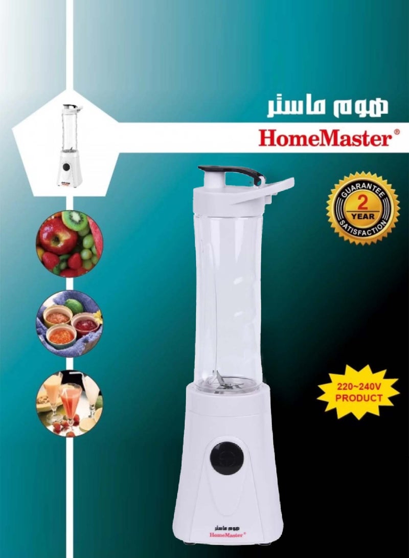 Home Master Blender with fresh juice bottle at any time Enjoy easy control via the convenient button 1 speed + pulse function to reach the desired consistency HM-431 - Image 4