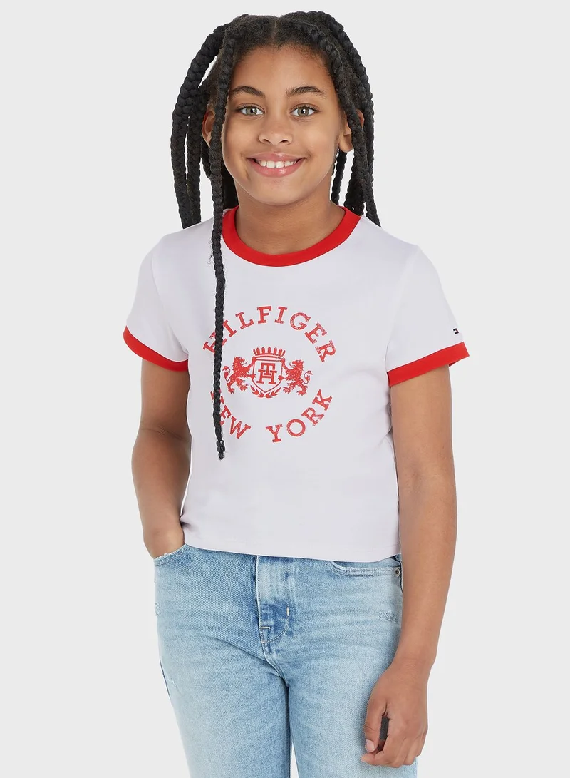 TOMMY HILFIGER Kids Logo T-Shirt