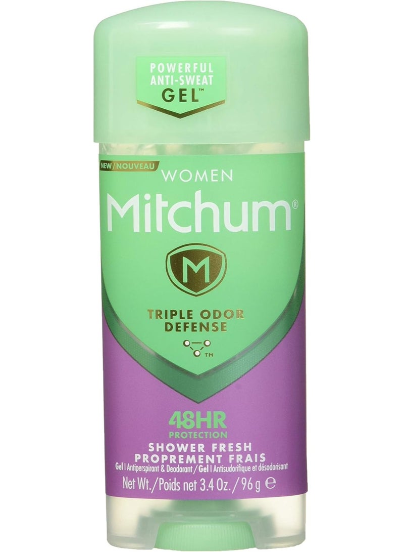 ميتشوم مزيل عرق جل ميتشوم للنساء المتطور، برائحة منعشة للاستحمام، 96 غرام - Image 1