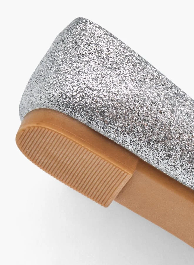سيليست Girls Embellished Slip-On Ballerina Shoes