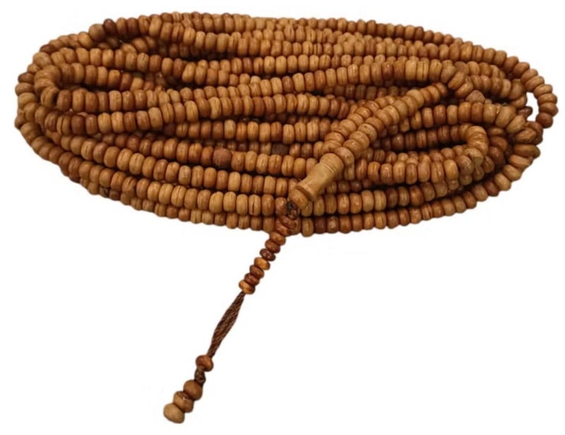 1000 قطعة مسبحة صلاة خشبية مقاس 6 مم للجنسين