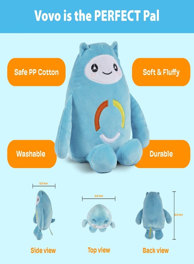 كيدزون - فوفو دمية محشوة ناعمة وملونة + أفضل صديق جاهز للمغامرات الممتعة، وسيارات التصادم، وألعاب الركوب، والعناق، والأسرة، والمزيد! - Image 4