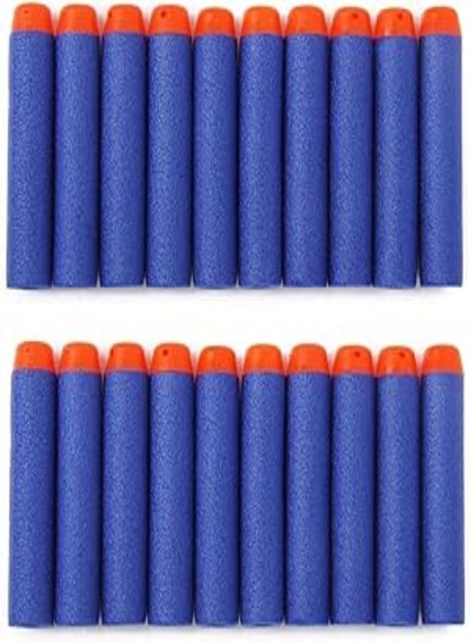 Inditradition Plastic Form Toy Bullet Darts | for Kids Toy Guns (Pack of 20)
