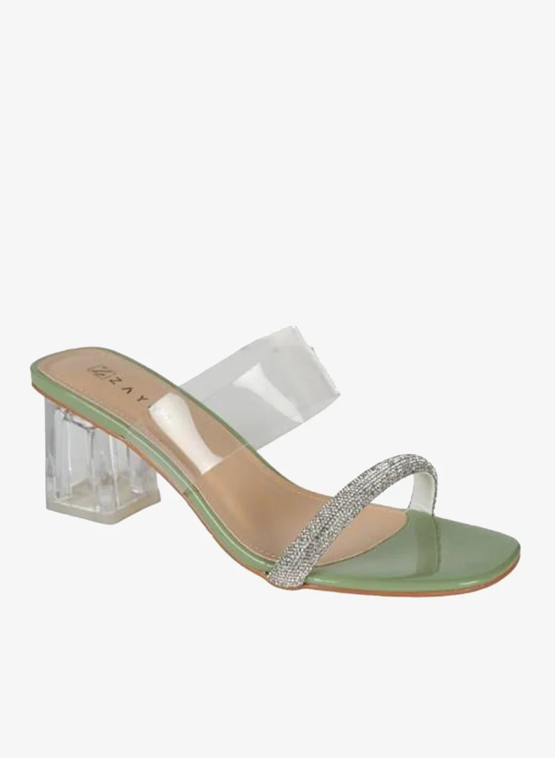 زينة زينا كعب بلوك نسائي ٦٢٥٥-١٥ أخضر