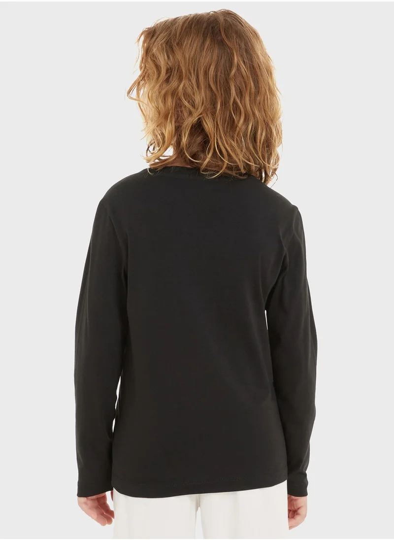 Calvin Klein Jeans Youth Tape Jersey T-Shirt