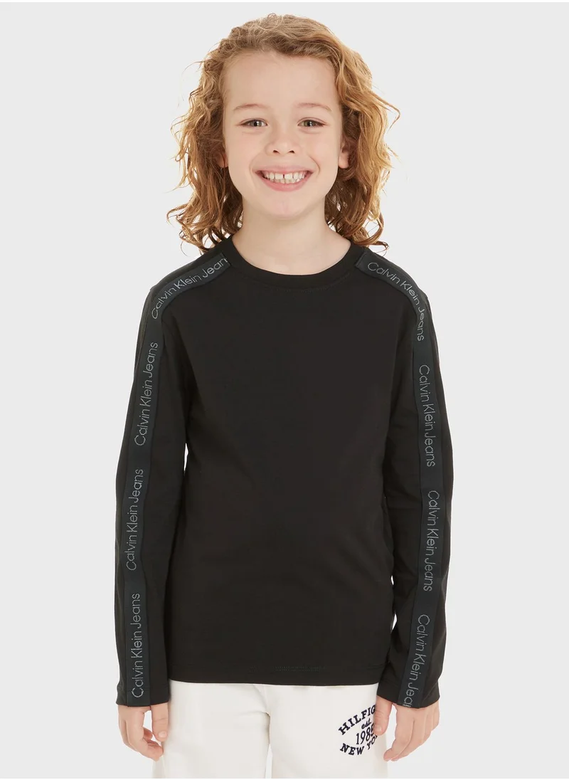 Calvin Klein Jeans Youth Tape Jersey T-Shirt