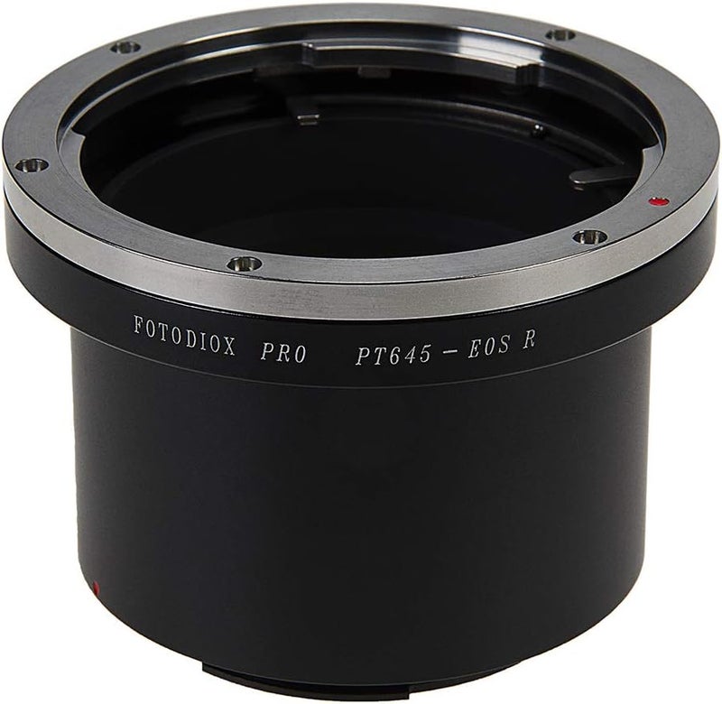 Fotodiox محول عدسة احترافي متوافق مع عدسات SLR من نوع Pentax 645 (P645) إلى هيكل كاميرا مرآة Canon Rf (EOS-R) - Image 1