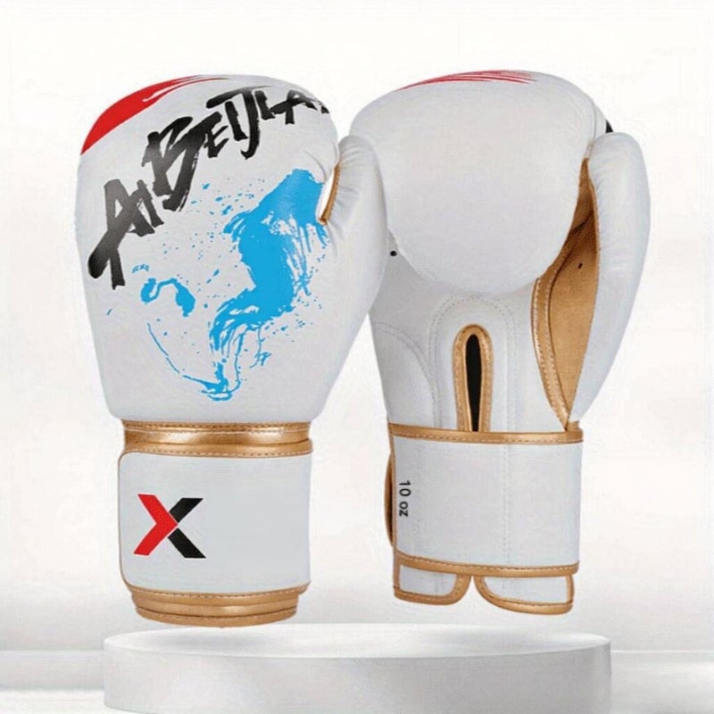 Boxing Gloves Professional Adult Sanda Fighting Competition Training Gloves - Image 1