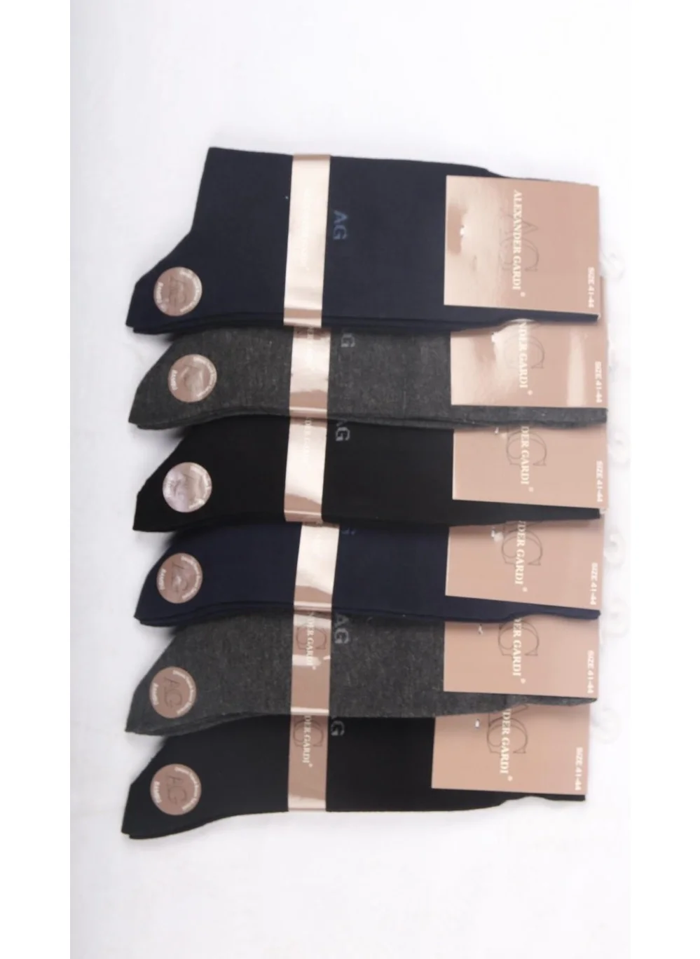 Alexander Gardi Alexandergardı 6 Pairs Bamboo Scented Seamless Classic Ankle Socks (23-CRP07)