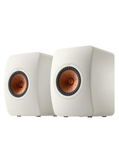 KEF LS50 Meta Mineral White Bookshelf Speakers
