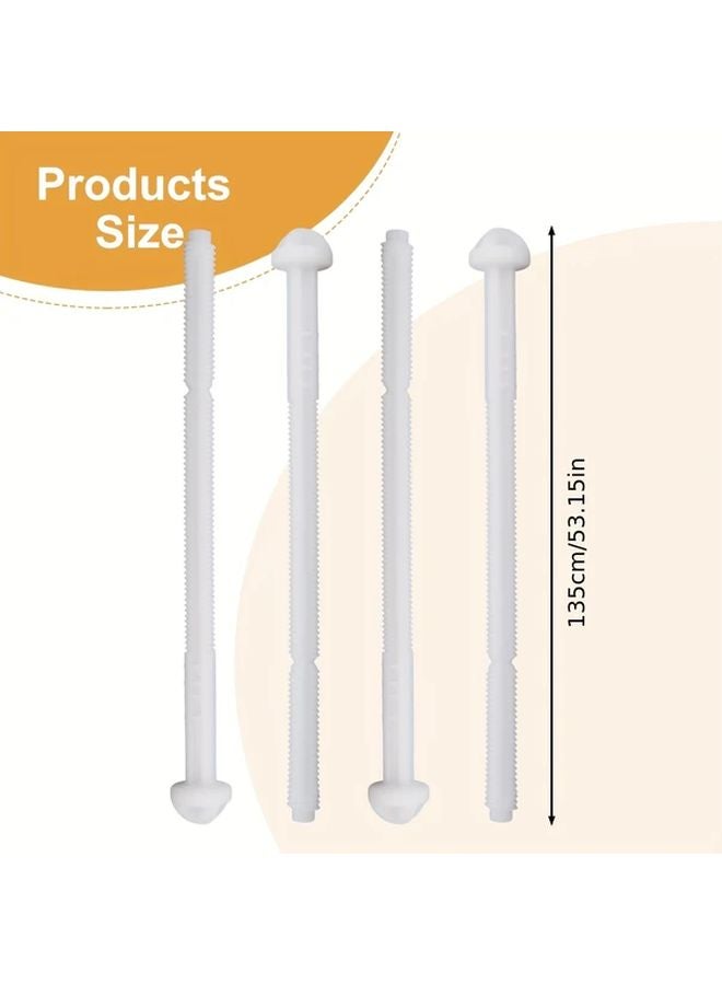 4pcs Replacement Screws Compatible With Geberit 2400740001 - Image 4