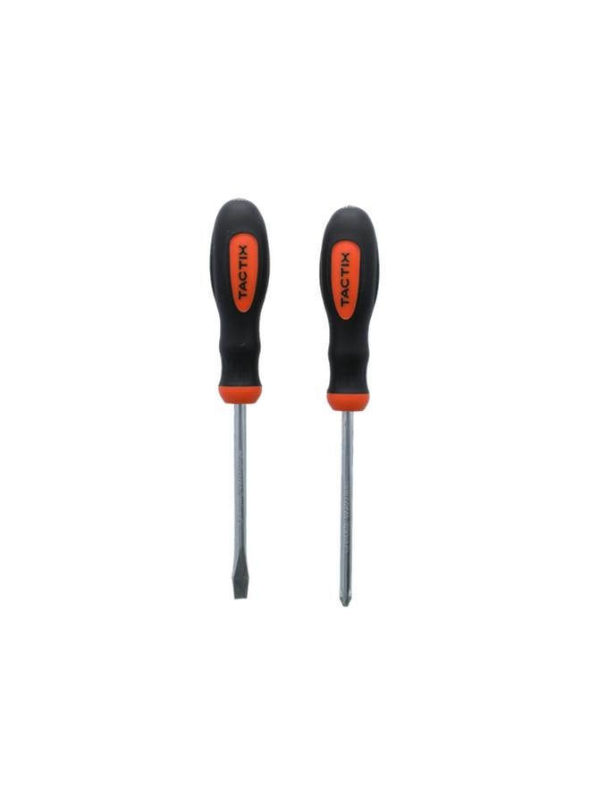 Tactix 2-Piece Basic Screwdriver Set Multicolor - Image 2