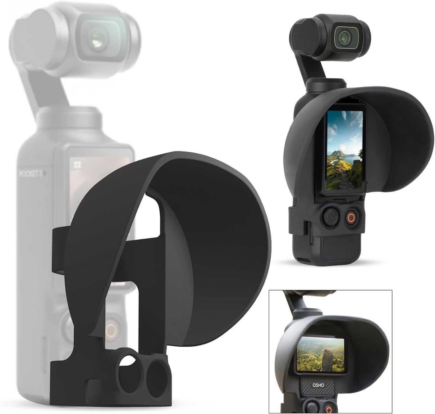 دي جي آي DJI Screen Hood Sunshade Cover For Dji Osmo Pocket 3