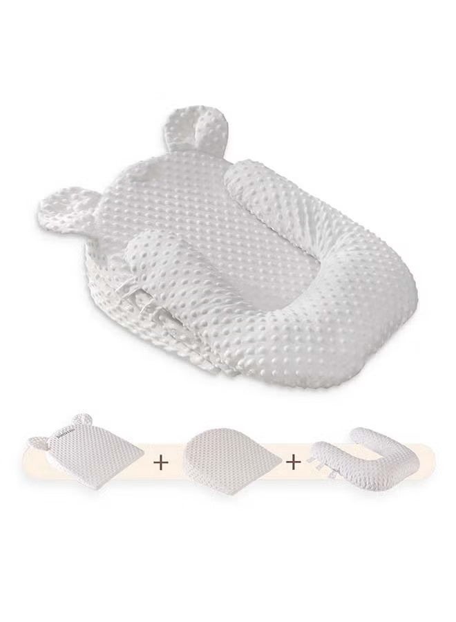 Gonice Portable Baby Anti-spill Milk U Shape Pillow With 10°, 15° Slope Pad - Image 2