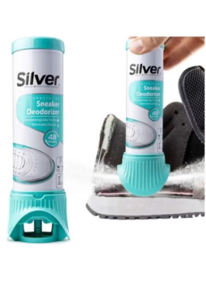 Silver Deodorizing Spray for Sneakers and Bags, 100ml - Image 2