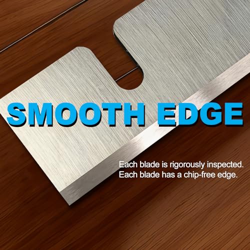 Asieg Tool Planer Blades Knives HSS for DeWalt DW733 DW7332 Thickness Planers with 12.5 Inches Replacement Heat Treated 1 Set (2 pcs) - Image 3