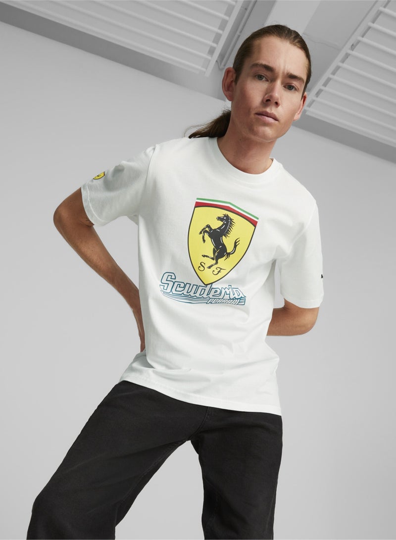 بوما تيشرت Scuderia Ferrari Heritage للرجال - Image 1