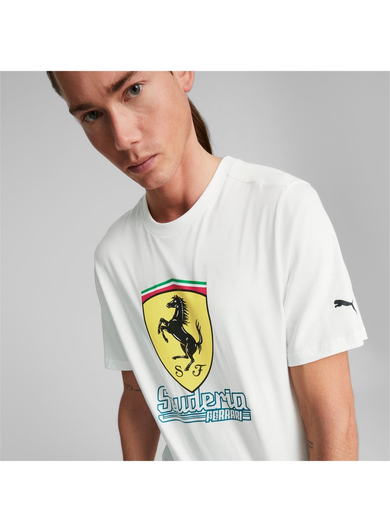بوما تيشرت Scuderia Ferrari Heritage للرجال - Image 2