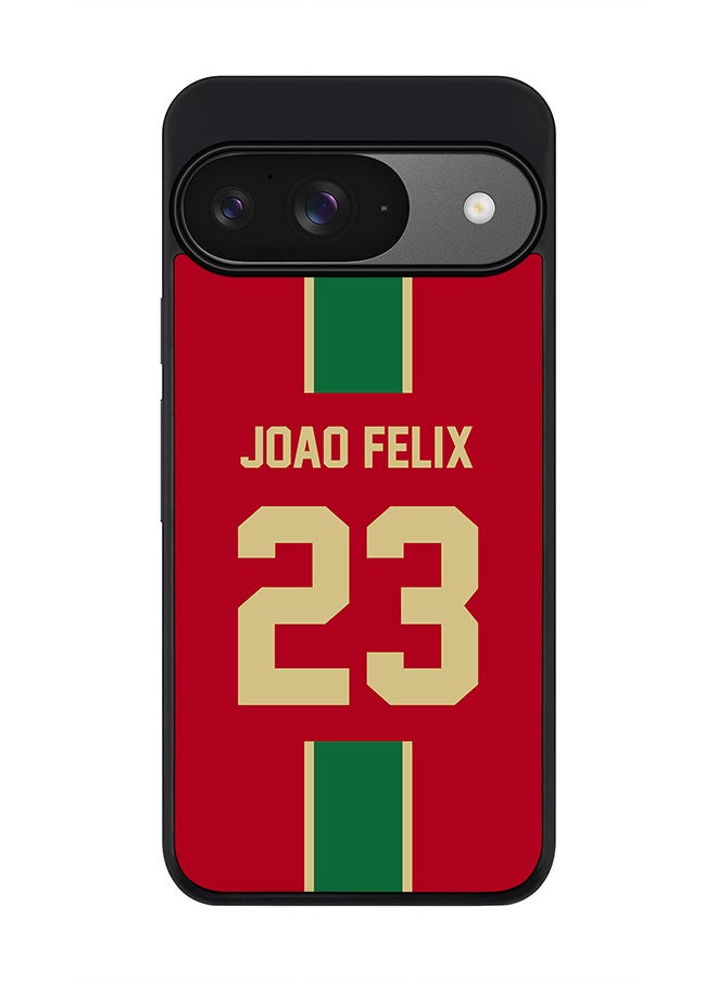 Stylizedd For Google Pixel 9 Case,Slim fit Camera Protection, Shockproof Thin Phone cover - Football - Portugal - Joao Felix  - Image 1