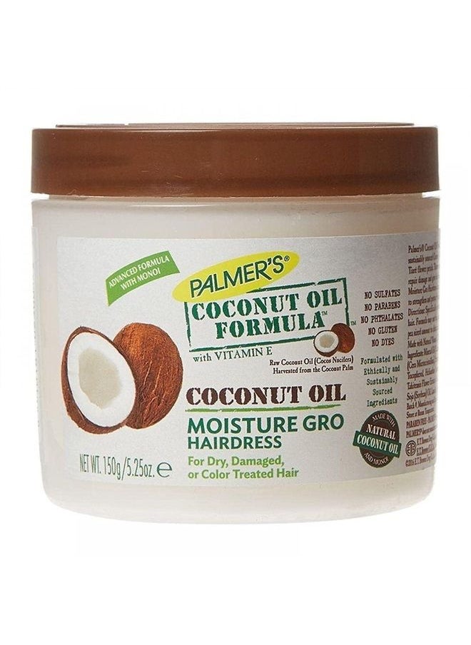 PALMER'S Coconut Oil Moisture Gro Hairdress, 5.25 Ounce  - Image 1