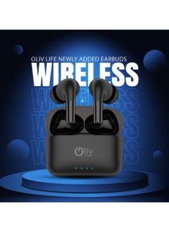 Oliv Life Wireless Bluetooth Airdrops OL165 - Black  - Image 3