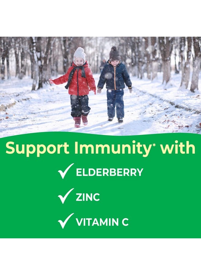 VitaWorks Kids Elderberry With Zinc and Vitamin C - Immune Support Supplement Chewable Tablets - Tasty Natural Mixed Berry Flavor - Vegan, Vegetarian, Gluten Free, Non-GMO, for Children, 120 Chewables - Image 4
