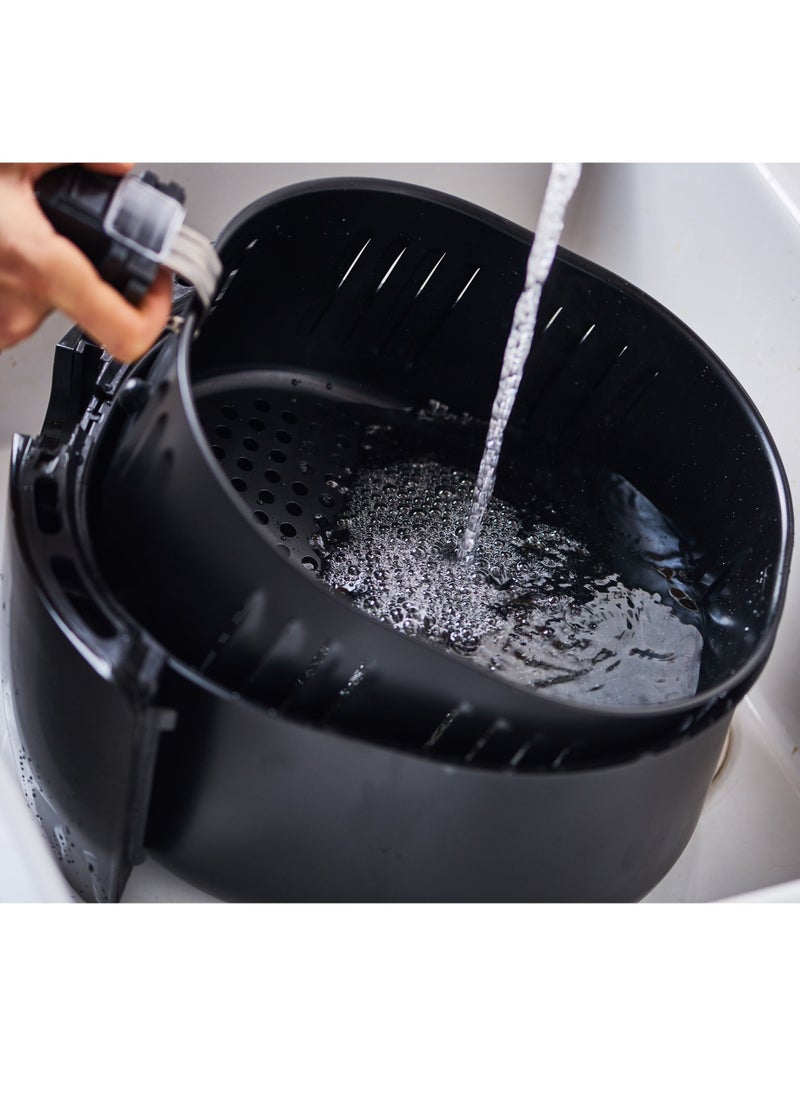 بالزانو - مقلاة هوائية BALZANO 5.6L / XXL مع تقنية الهواء السريع ، 10 برامج محددة مسبقًا ، لوحة تحكم رقمية ، 1800 واط ، بلاستيك ، AF716 ، مجموعة روز - ضمان لمدة سنة - Image 1