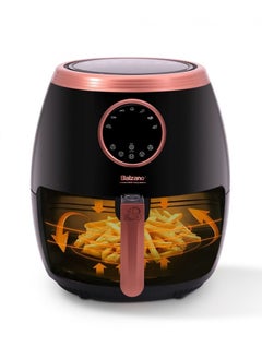 مقلاة هوائية BALZANO 5.6L / XXL مع تقنية الهواء السريع ، 10 برامج محددة مسبقًا ، لوحة تحكم رقمية ، 1800 واط ، بلاستيك ، AF716 ، مجموعة روز - ضمان لمدة سنة