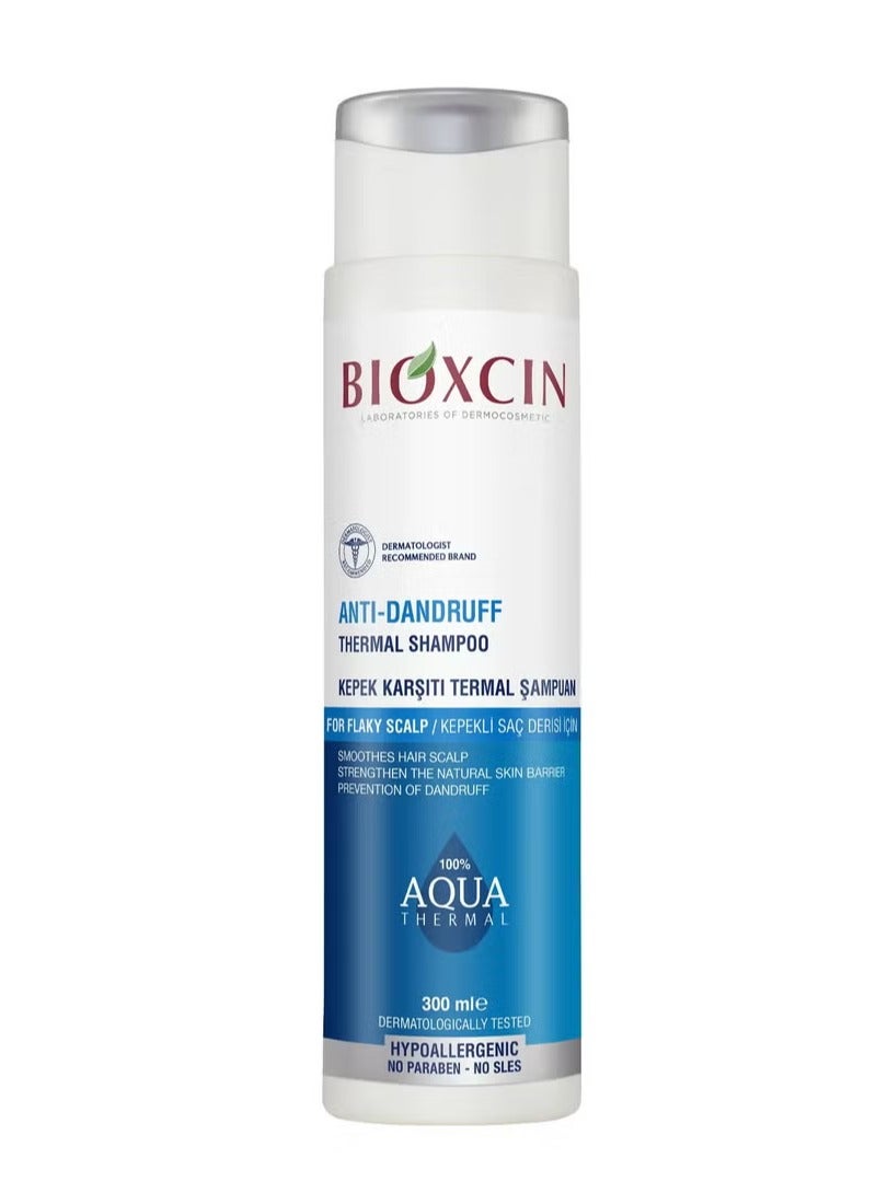 BIOXCIN Aqua Thermal Anti-Dandruff Shampoo 300 ml - Image 1