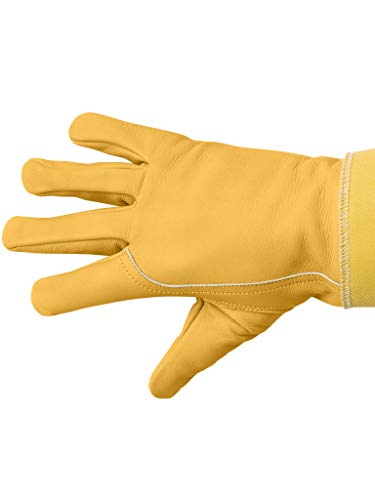 Humble Bee 115 Cowhide Beekeeping Gloves with Reinforced & Ventilated Cuffs - Image 2