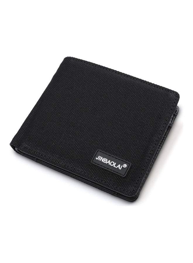 Cowhide Change Silver Bag Personalized Wallet Black  - Image 1