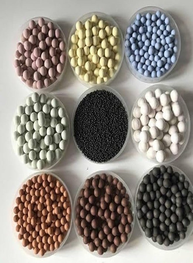 Awadh Clay Made Biodegradable Marbles for Adult Terracotta Round Clay Pebble (Pack of 150) Mitti Ki Goti, Mitti goli (15mm) [ Slingshot Clay Balls ] Colour red - Image 3