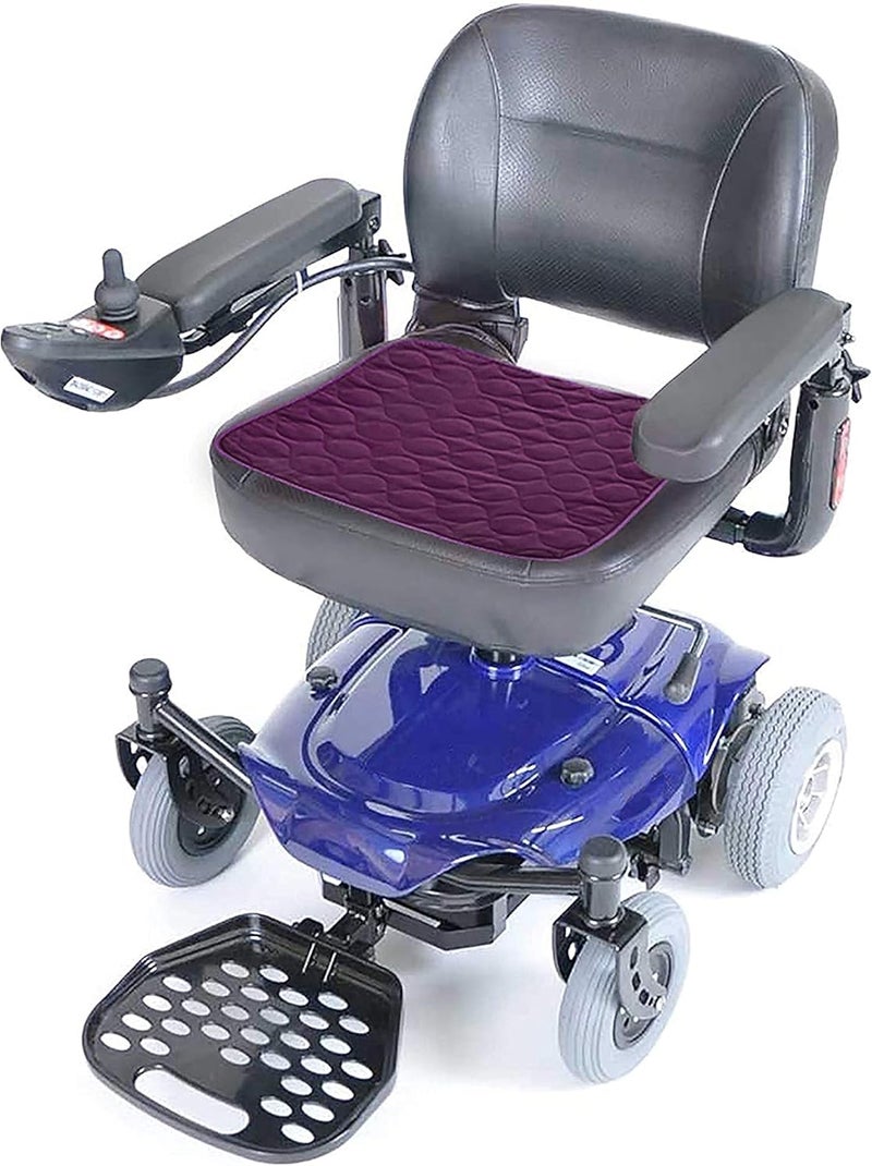 RMS Washable Reusable Incontinence Chair Pad (Ruby Red) - Image 2