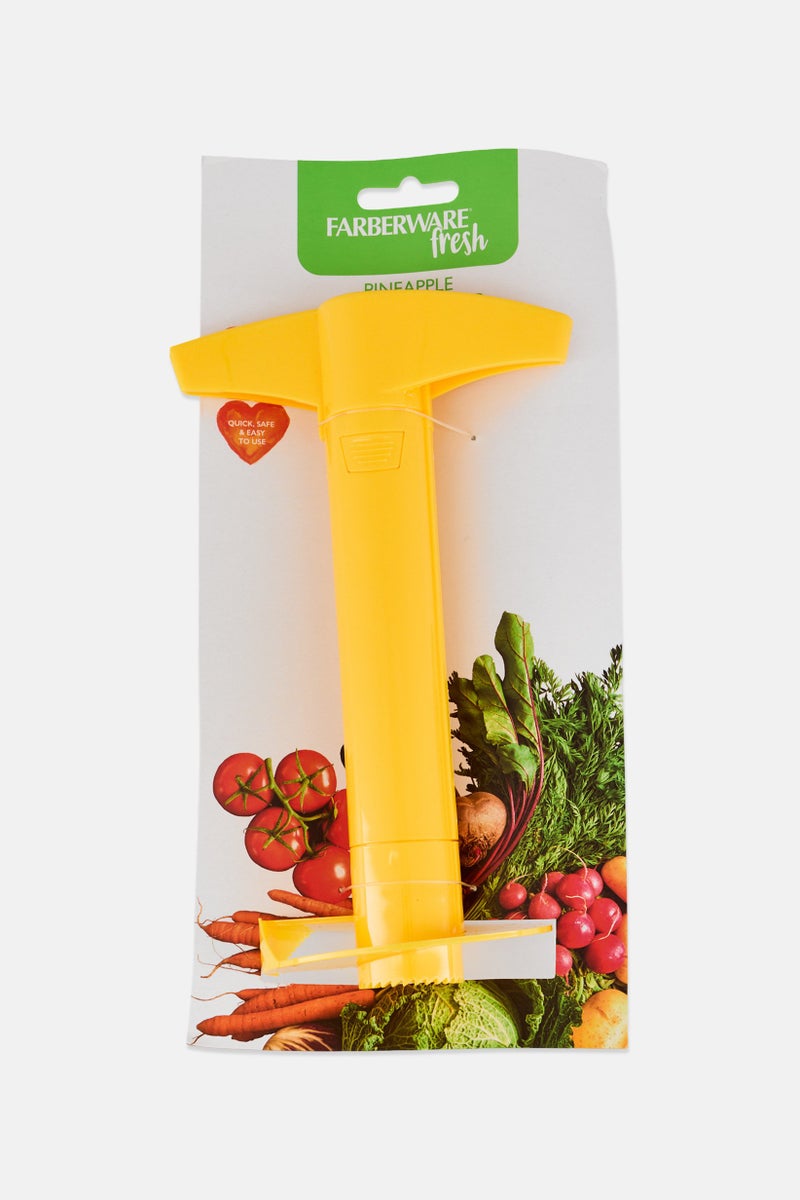 Farberware Pineapple Cutter And Core Remover, Yellow - Image 1