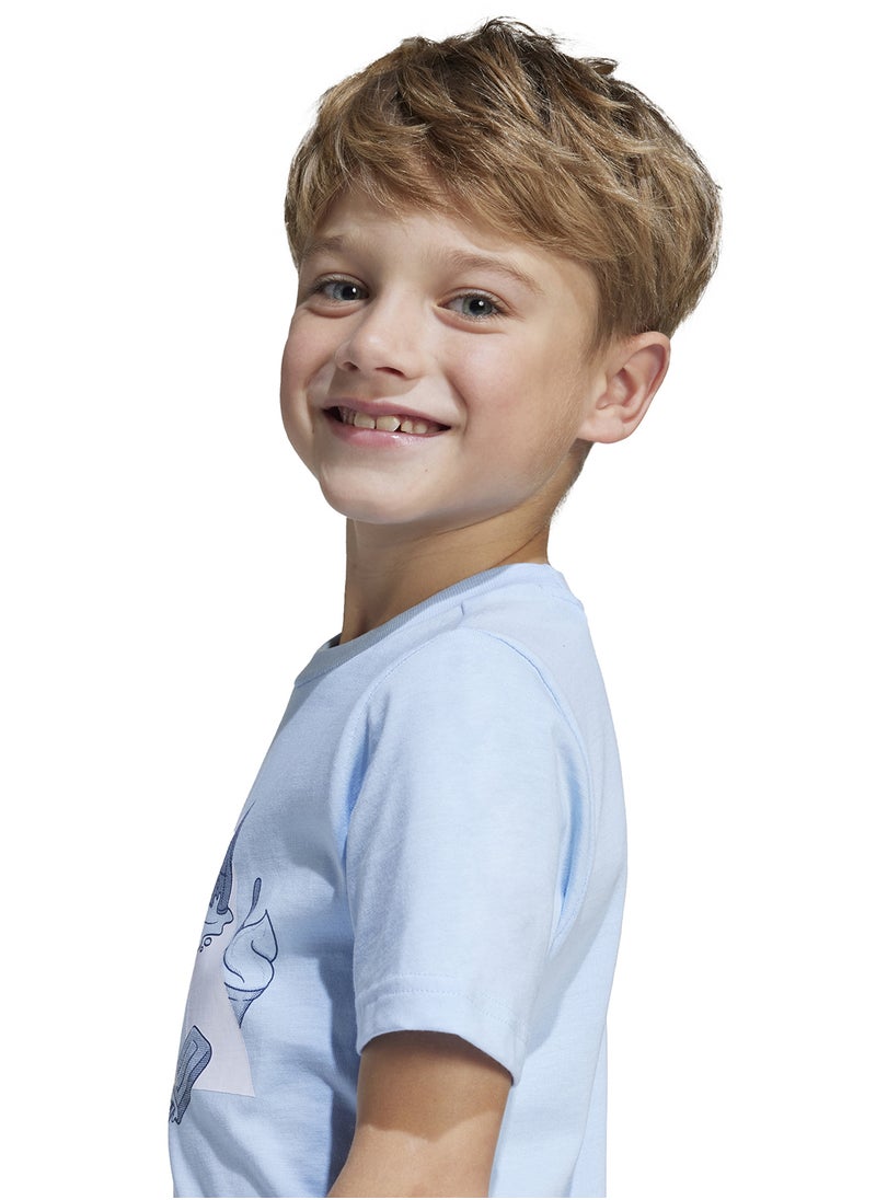 Adidas Kids Lounge Ice Graphic T-Shirt  - Image 4