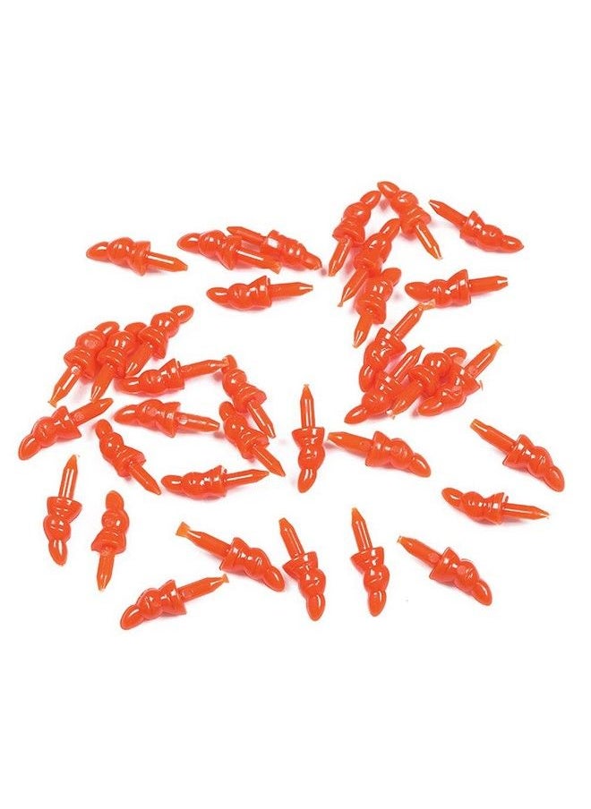 Teensery 100 Pcs Plastic Santa Claus Snowman Nose For Diy Craft Making  - Image 2