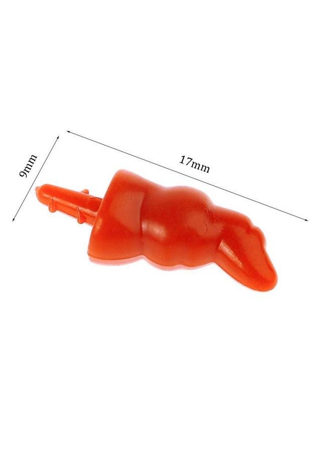 Teensery 100 Pcs Plastic Santa Claus Snowman Nose For Diy Craft Making  - Image 3