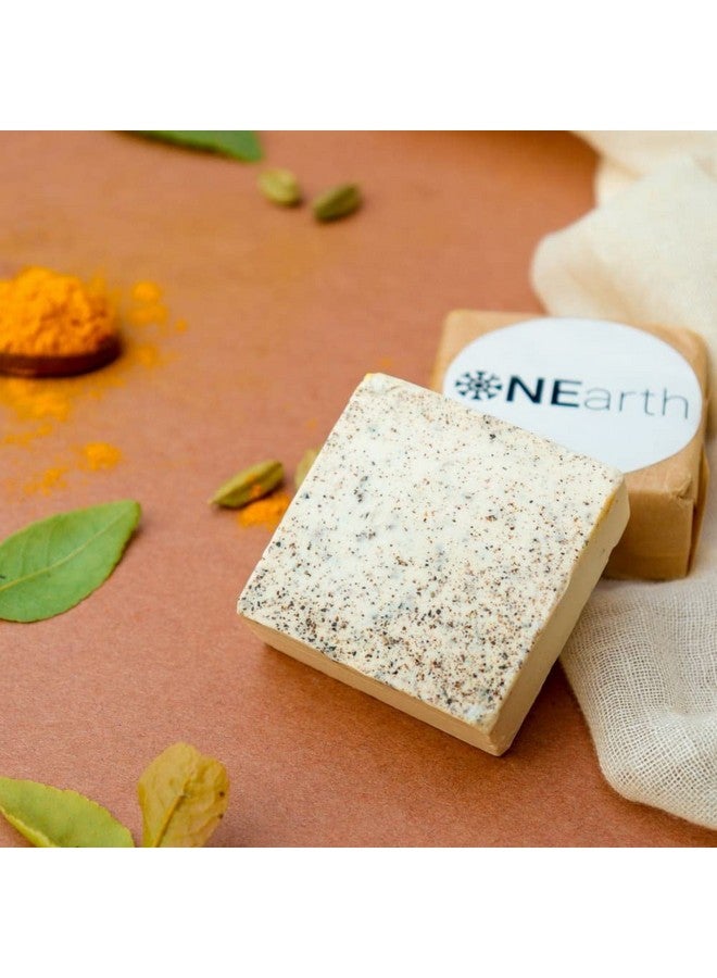 ONEarth Natural Exfoliating Soap Bar with Turmeric and Cardamom - Image 2