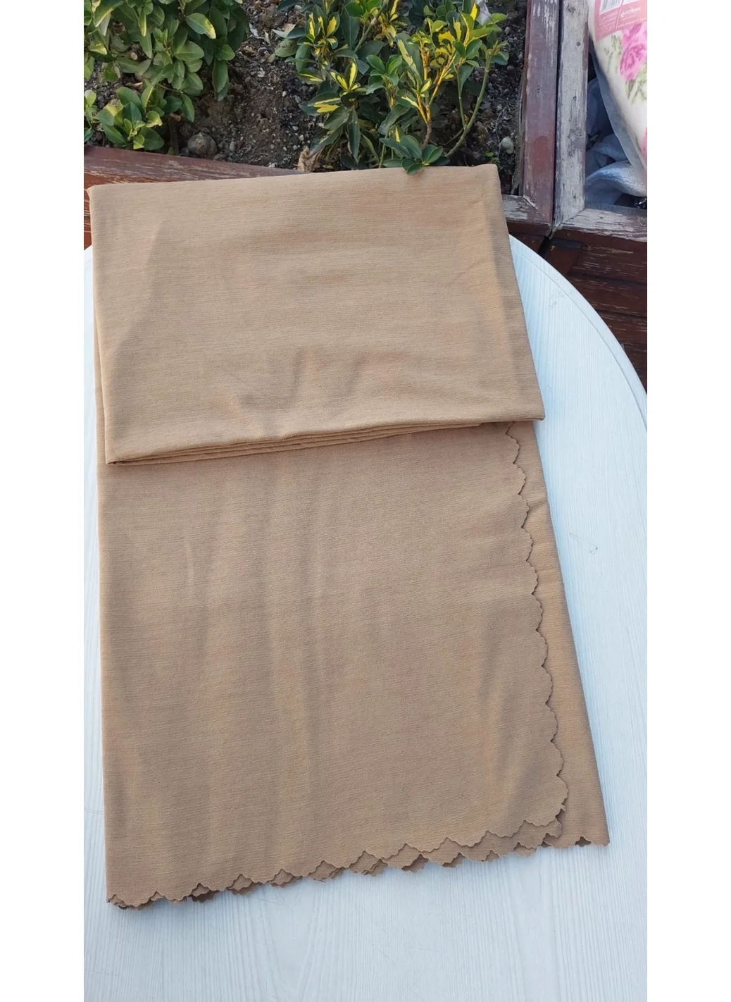 تكستلجي Textile Manufacturer Woven Velvet Chenille Plain Fabric Double Sided Sofa Throw Cover 175 X 215 Cm