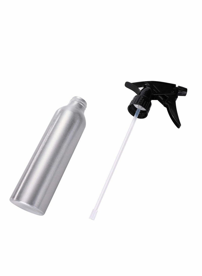 Y&D 300ml Empty Aluminum Spray Bottle, Reliable Sprayer Bottles Atomizer Mist Perfume for Hairdressing Tattooing Green Soap Flowers Water Tool, 2pcs  - Image 4
