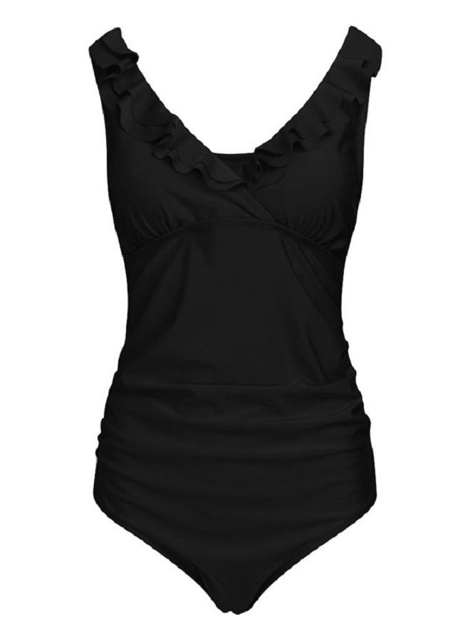 Loquat Ruffle Pregnant Women's Swimwear - Image 2