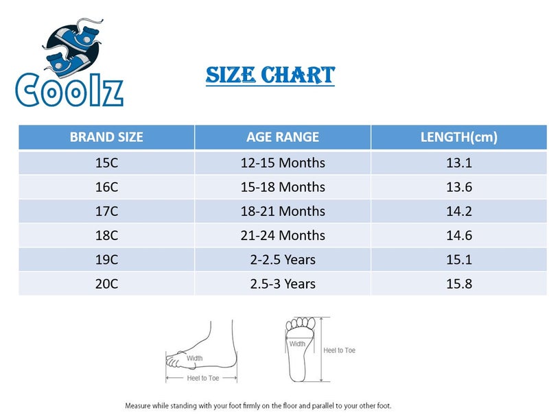 Coolz صنادل مشي موسيقية للأطفال تشو-تشو C-01 للأولاد والبنات بعمر 12-24 شهرًا - Image 3