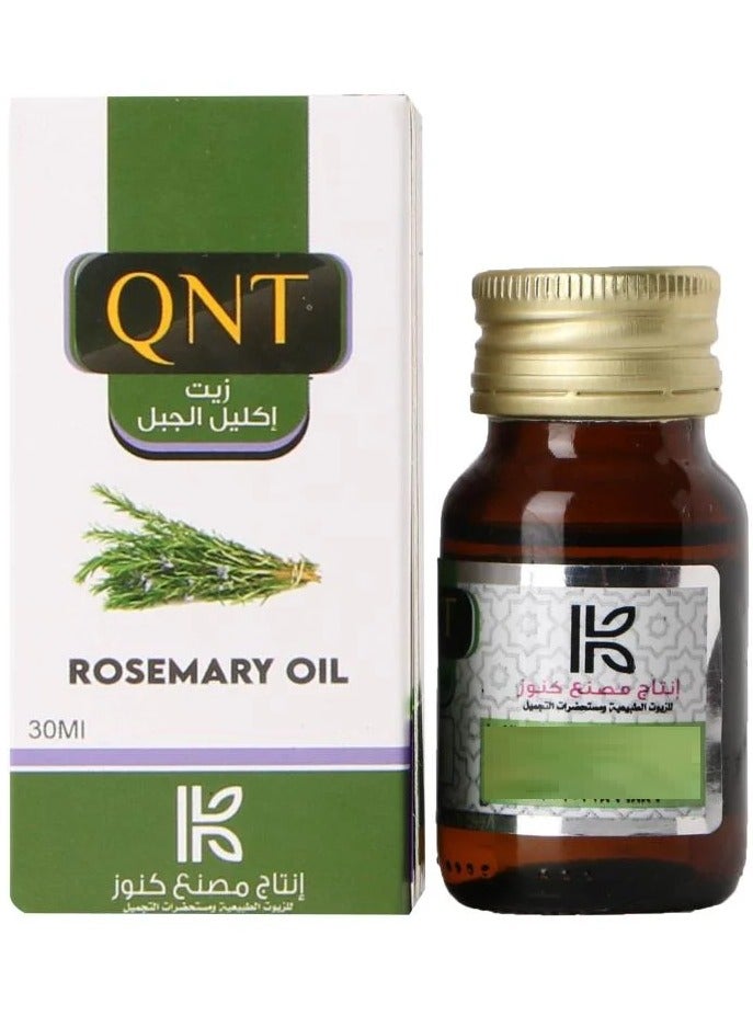 كيو ان تي زيت إكليل الجبل 30 ملي