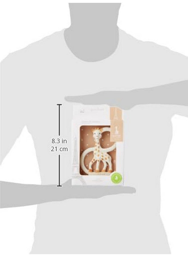 صوفي لا جيراف حلقة تسنين صوفي الزرافة | مصنوعة من المطاط الطبيعي | مصممة للأطفال في مرحلة التسنين | تُنشّط الحواس الخمس | سهلة التنظيف - Image 2