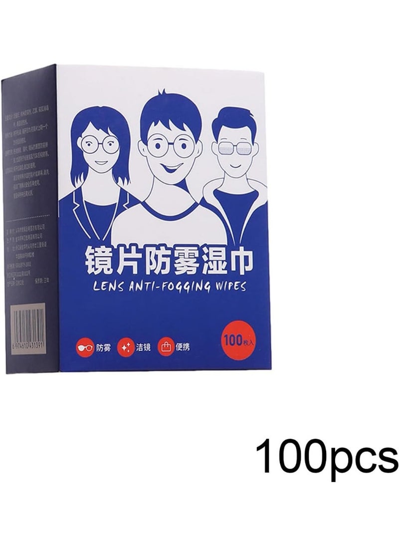 Anti-fog wipes | Anti-fog wipes for eyeglasses, sunglasses, and goggles | Unscented, quick-drying, individually wrapped, 100 wipes - Image 5