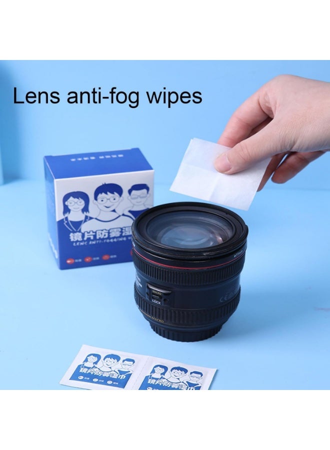 Anti-fog wipes | Anti-fog wipes for eyeglasses, sunglasses, and goggles | Unscented, quick-drying, individually wrapped, 100 wipes - Image 3